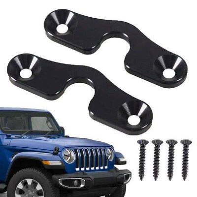 Sun Visor Clip Repair Kit Metal Black Great Fixing Effect