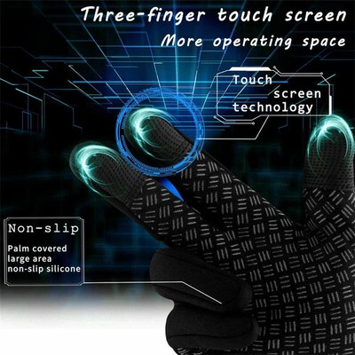 Outdoor Winter Gloves Men Women Touchscreen Warm For Cycling