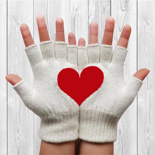 Woolen Personalized Gloves for Women Europe America Style Ou
