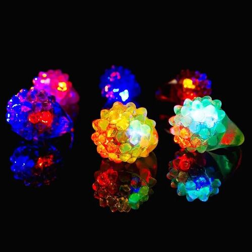 20pc/set Luminous Rings Stars Shine In The Dark Childrens T
