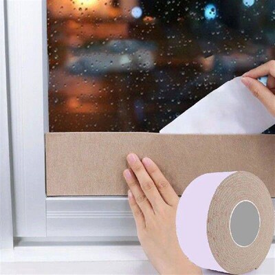1pc Glass Absorbent Sticker Anti-condensation Felt Strip