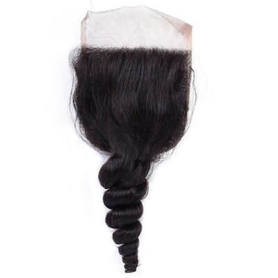 4*4lace Closure Loose Wave Factory Spot Front Lace Hair Bloc