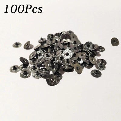 100Pcs/lot DIY Metal Candle Wick Sustainers Carry Holders Ta