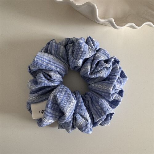 Fresh Fresh Sea Salt Striped Jumbo Hair Scrunchie Versatile