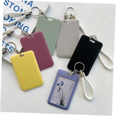 Card Campus Access Door Credit Card Holder Bag Set Key Chain