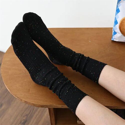 Womens Long Socks High Quality Autumn Winter Warm Thick Mid