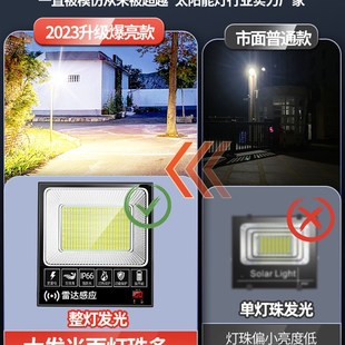 Solar lamp garden outdoor courtyard waterproof street light