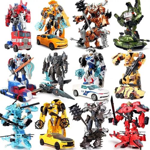 Classic Toys Robot Car Deformation Dinosaur Action Figure Co
