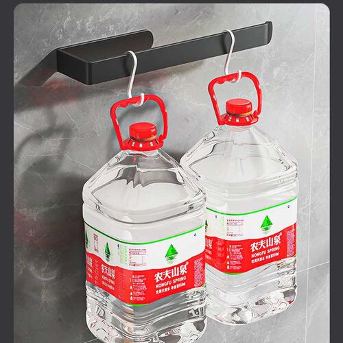 Space Aluminum Towel Bar Bathroom Roll Paper Holder Towel Ra