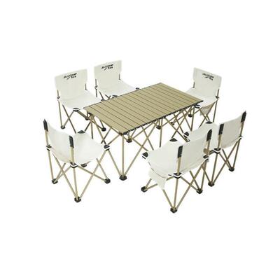 Outdoor Table and Chair Set Folding Picnic Table Camping Tab