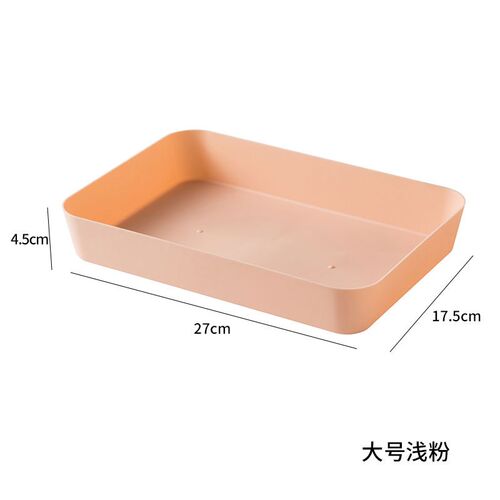 Desktop Organizer Box Kitchen Storage Box Multipurpose Plast