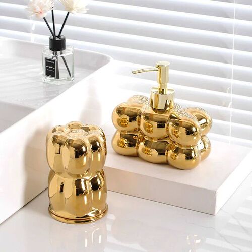 Bathroom Accessories Art Cloud Ceramic Mouthwash Cup Lotion