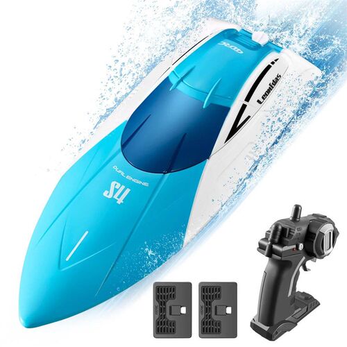 4DRC S4 RC Boat, Remote Control Boat 2.4GHz High Speed RC Ra