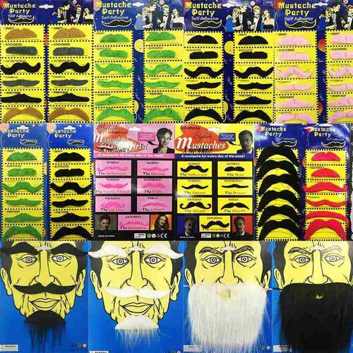 Halloween fake beard performance prop SantaClaus万圣节假胡子