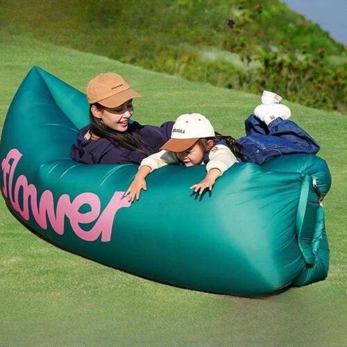 Travel Inflatable Sofa Waterproof Bean Bag Recliner Chair Ou