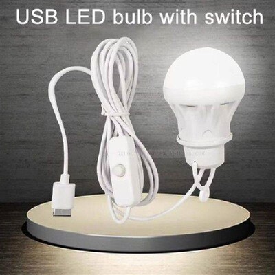 LED Bulbs Emergencies Light Bulbs 5V USB Camping Lantern