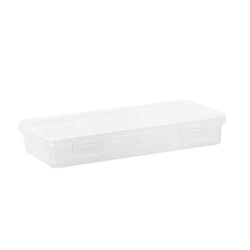 Large Capacity Stationery Transparent Plastic Box for Studen