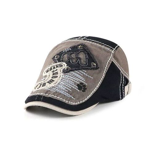 Jamont British Boinas Cotton Washed Kids Cap Baret Boys Girl