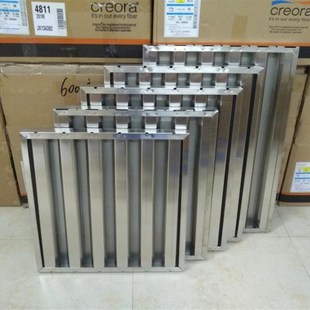 商用不锈钢油网隔油过滤网排炉灶烟机挡油板运水烟罩油烟网格片