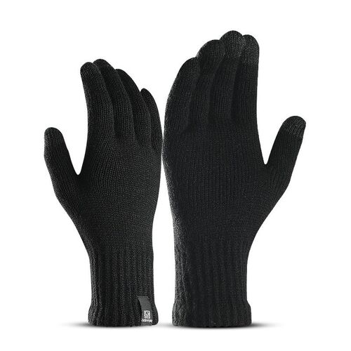 Mens Autumn Winter Gloves Touch Screen Gloves Keep Warm Kni