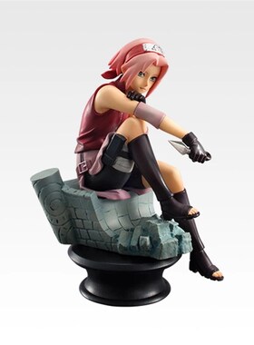 6pcs/set Chess Naruto Sakura Action Figures Uchiha Gaara Kak