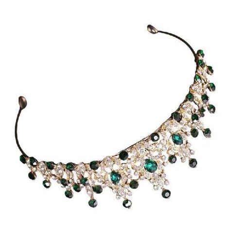 Shimmering Rhinestones Headpiece Hair Decorations for