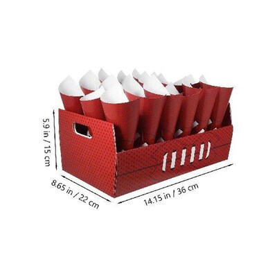 30pcs Popcorn Dispensing St Cone Containers Movie Night