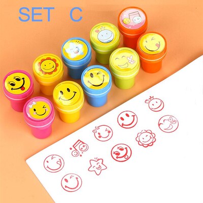 1 set  Self Inking Comment Stamp for Teachers Kids Decorativ