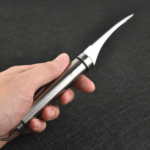 Stainless Steel Shrimp Deveiner Tool, Shrimp Cleaning神器 fo