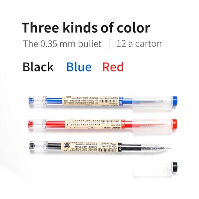 11PCS Gel pen Set Neutral Pen smooth writing fastdry 0.35mm