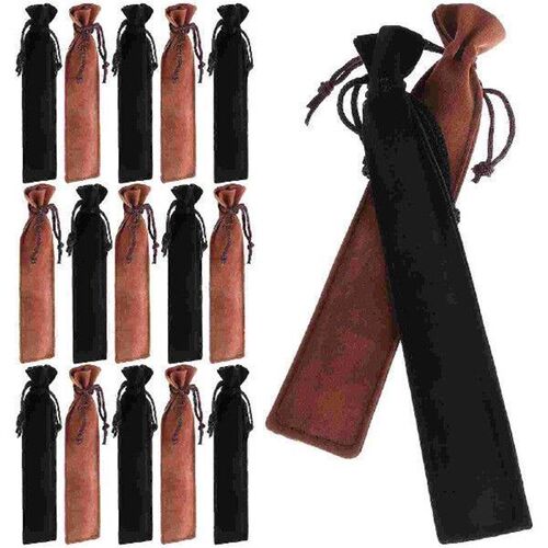 50 Pcs Pen Sleeve for Single Stationery Storage Bags Pencil