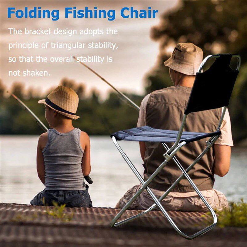 Aluminum Alloy Foldable Camping Chair Supports Up To 242lbs图片
