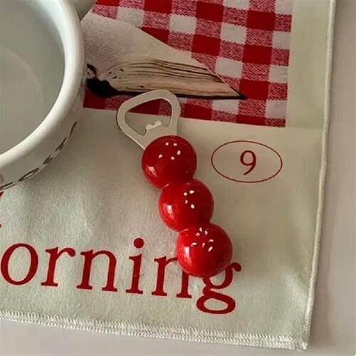 1pcs Cute Beer Opener Kawaii Candied Haws Cheese