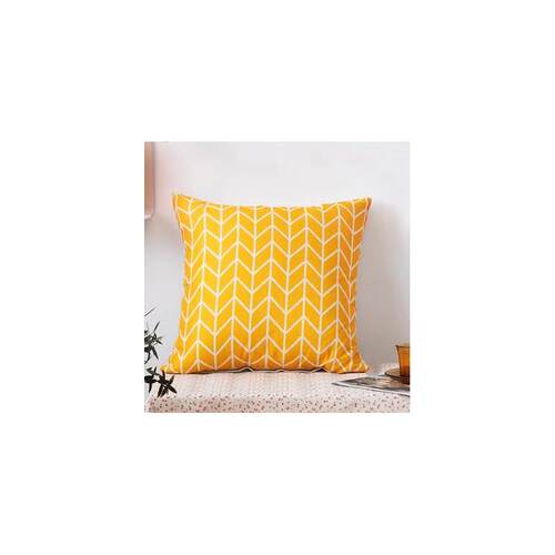 Stripes Cotton Pillow Case Sofa Throw Square Cushion Cover