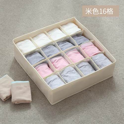 foldable underwear socks drawer Bra organizer storage box