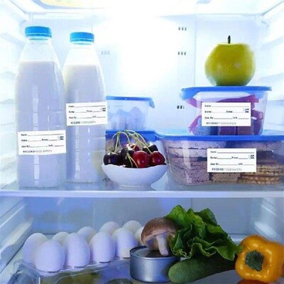 M76D Label Sticker Removable Labels for Kitchen Cafe