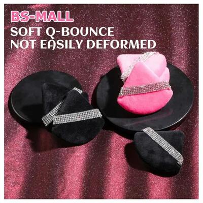 Diamond Triangle Powder Puff Velvet Sponge Triangle Powder P