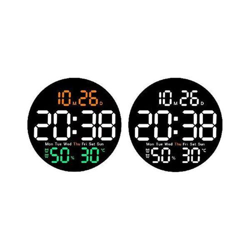 Digital Wall C Temperature/Humidity Mute LED C with