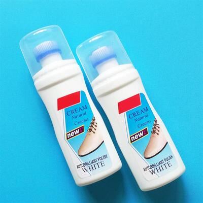 Shoe Polish and Cleaner, Colorless Whitener for White Shoes,