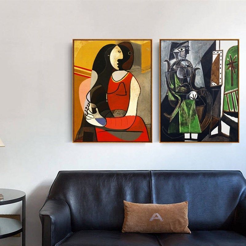 梦 毕加索抽象人物挂画印刷喷绘客厅卧室餐厅玄关沙发背景装饰画,家居饰品,现代装饰画,淘宝优惠券,粉丝福利购,淘宝优惠卷