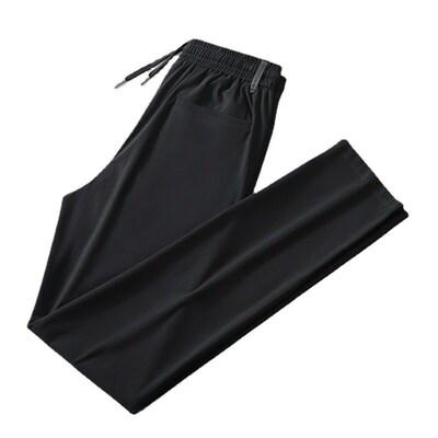 High-end summer business casual pants mens straight loose e