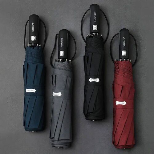 Parachase Large Rain Umbrella for Men 120cm Big Folding Auto