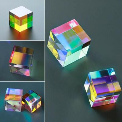 CMY Optic Pri Cube - Optical Glass Pri, Dispersion Six-S