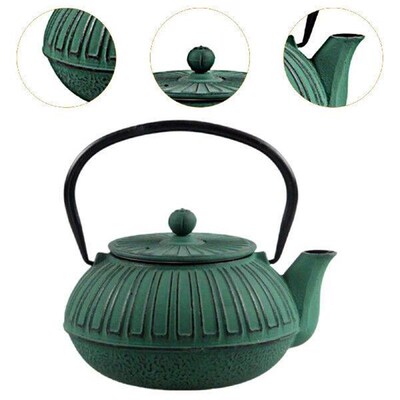 Cast Iron Teapot Loose Leaf Tea Pot Tea Lovers Gift for