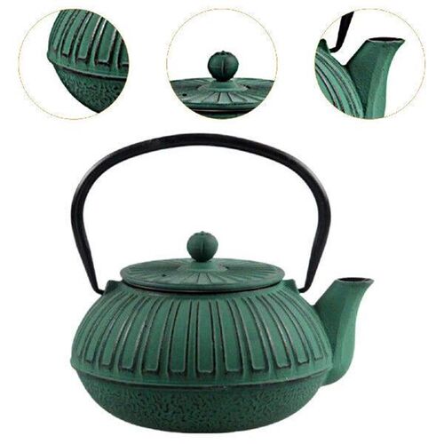 Cast Iron Teapot Loose Leaf Tea Pot Tea Lovers Gift for