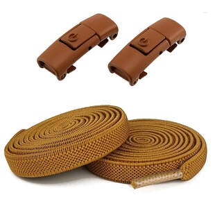 Without Ties Elastic No Tie Shoe Laces Press Lock Shoelaces