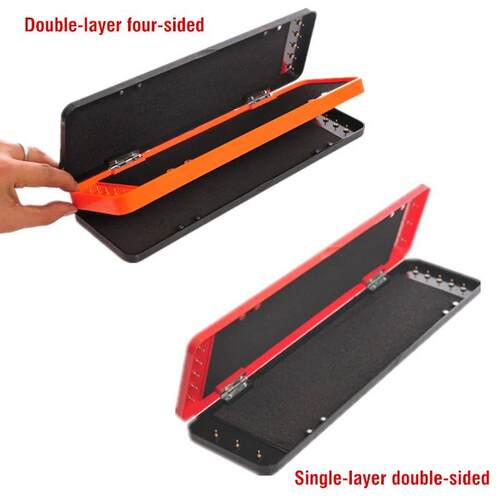 32/37/45CM Multi-layer Carp Fishing Tackle Box Zig Chod Stif