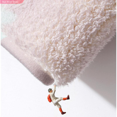 Long Floor Mat Bedside Rug Super Soft and Comfortable Lamb V