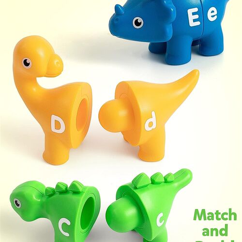 ABC dinsaurs Alphabet Matching Letters Fine Motor Toys恐龙字