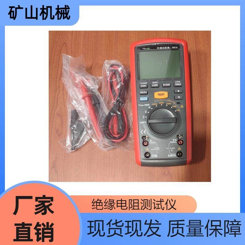 防爆绝缘电阻表兆欧表WB08 绝缘电阻测试仪 防爆高压数显兆欧表